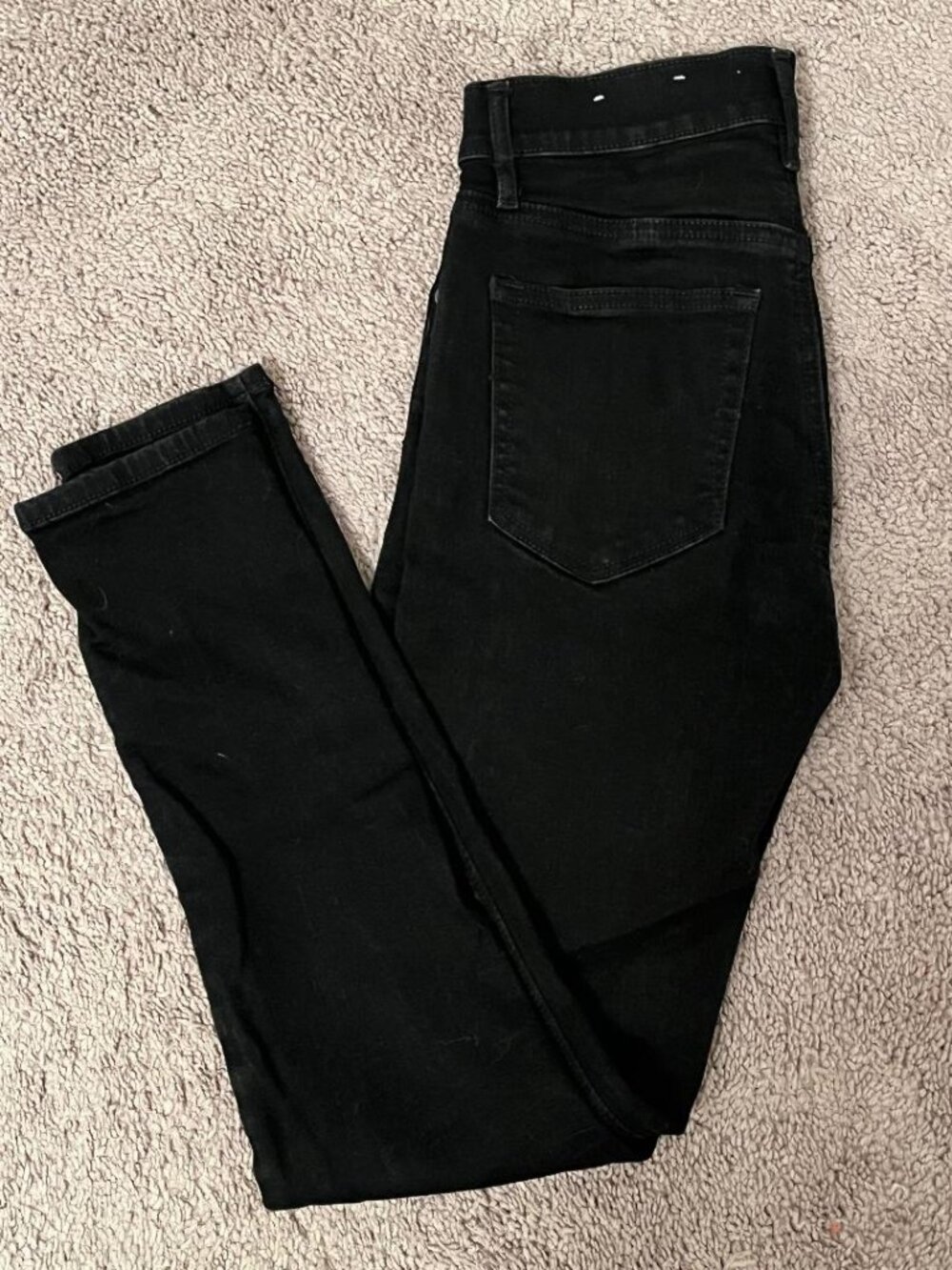 LOFT "The Skinny" Black Wash sz 25/0
